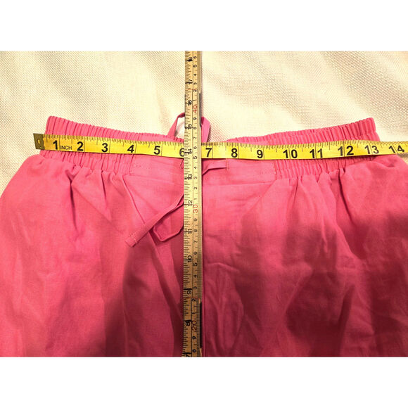 LIBERTY & JUSTICE Pink Pull-on Elastic Waist Cotton Size Large - Picture 7 of 8